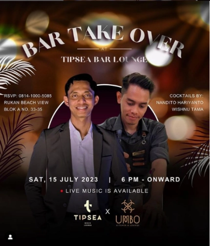 TIPSEA BEACH LOUNGE JAKARTA - BAR TAKE OVER