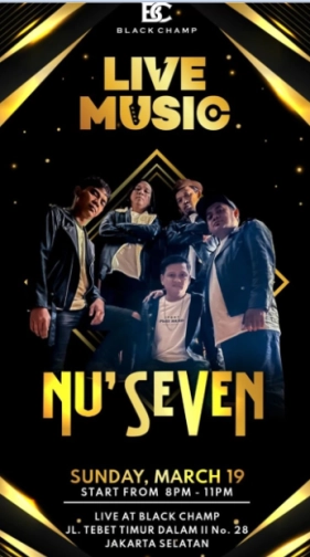 BLACK CHAMP JAKARTA - NU SEVEN