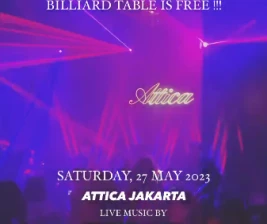 ATTICA JAKARTA  SATURDAY