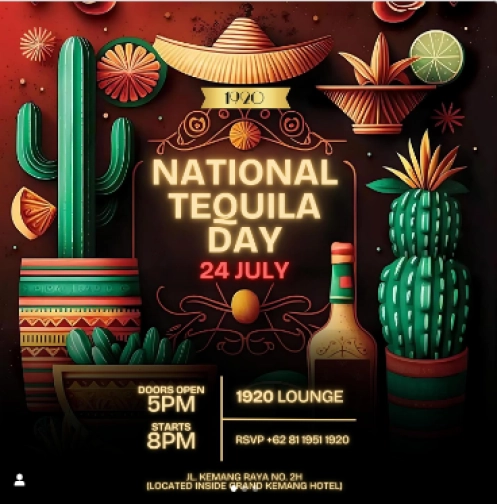 1920 LOUNGE JAKARTA - NATIONAL TEQUILA DAY