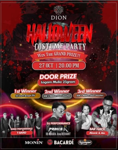 DION JAKARTA - HALOOWEEN COSTUME PARTY