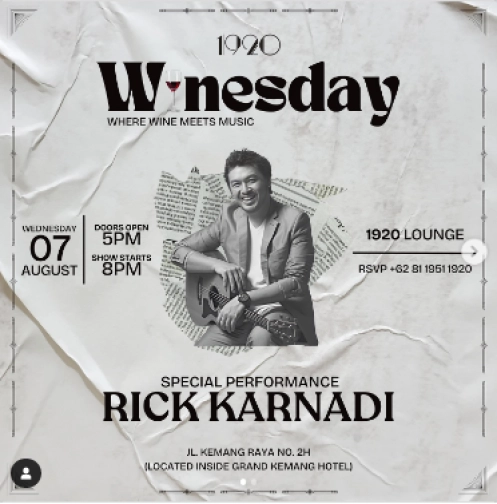 1920 LOUNGE JAKARTA - WINESDAY