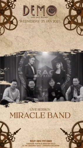 DEMO JAKARTA - MIRACLE BAND