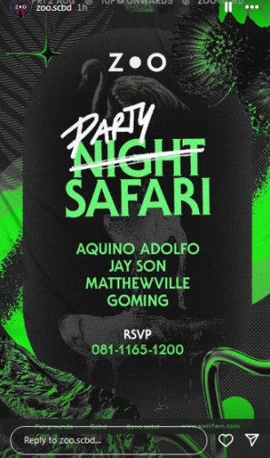 ZOO SCBD - PARTY SAFARY