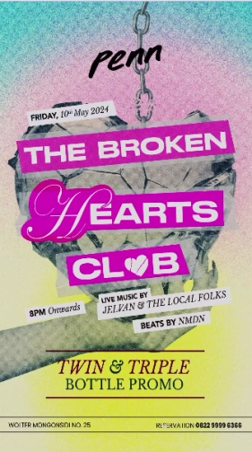 PENN KEBAYORAN BARU - THE BROKEN HEART CLUB