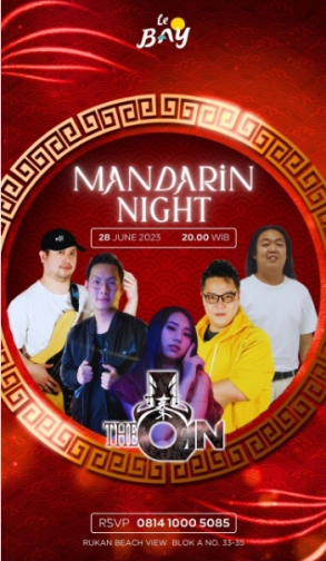 TIPSEA BEACH LOUNGE JAKARTA - MANDARIN NIGHT