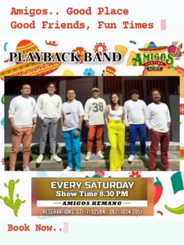 AMIGOS JAKARTA - PLAYBACK BAND