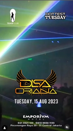 EMPORIUM TEASE CLUB JAKARTA - HOTTEST TUESDAY