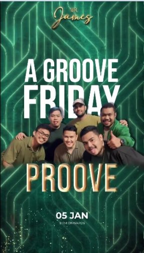 MR JAMES JAKARTA - A GROOVE FRIDAY