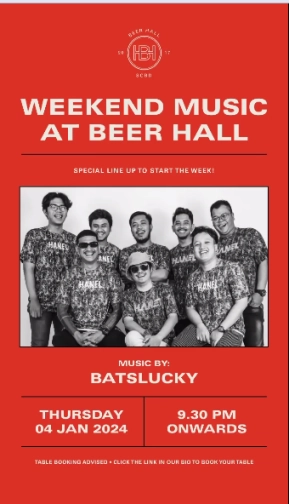 BEER HALL JAKARTA - THURSDAY