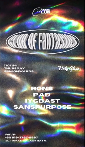 HOLY GLASS BEKASI - CLUB OF FANTASIES