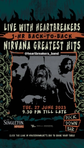 DUCK DOWN JAKARTA - NIRVANA GREATEST HITS