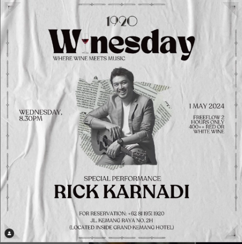 1920 LOUNGE JAKARTA - WINESDAY