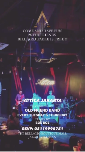 ATTICA JAKARTA - TUESDAY