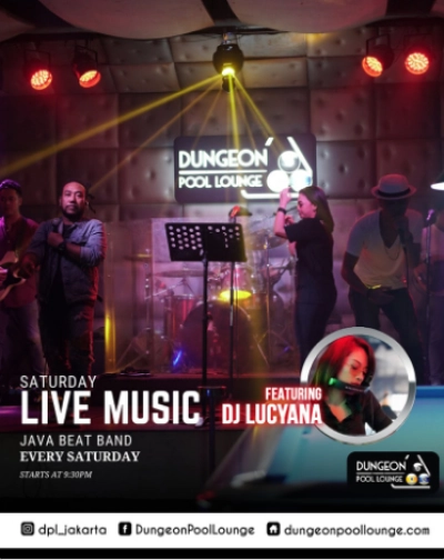 DUNGEON POOL LOUNGE JAKARTA - LIVE MUSIC