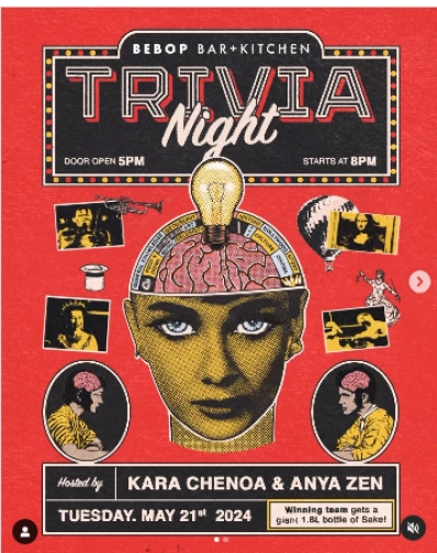 BEBOP KEBAYORAN BARU - TRIVIA NIGHT