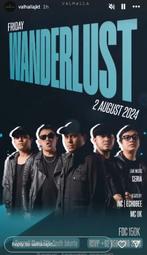 VALHALLA JAKARTA - WONDERLUST