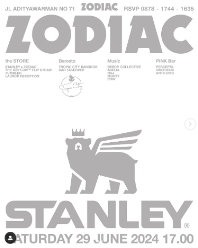 ZODIAC JAKATA - STANLY