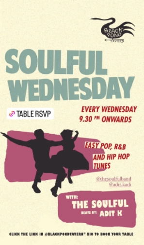 BLACK POND TAVERN JAKARTA - SOULFUL WEDNESDAY