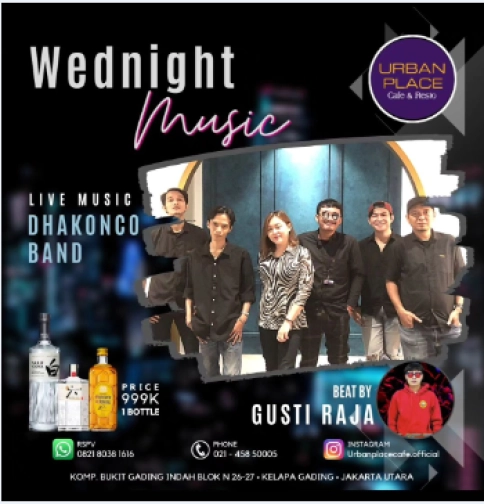 URBAN PLACE JAKARTA - WEDNIGHT MUSIC