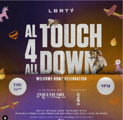 LBRTY JAKARTA - AL4ALL Touch Down