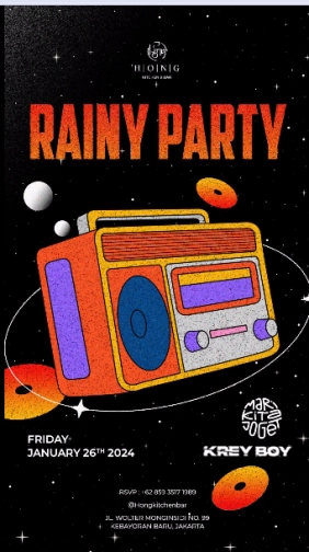 HONG KITCHEN & BAR KEBAYORAN BARU - RAINY PARTY