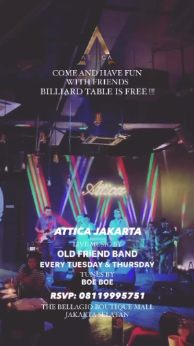 ATTICA JAKARTA - TUESDAY