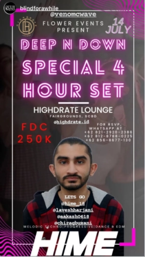 HIGHDRATE JAKARTA - DEEP N DOWN