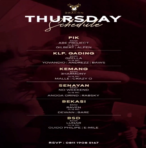 GOLD DRAGON KEMANG - THURSDAY