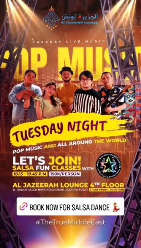 AL JAZEERAH LOUNGE JAKARTA - POP MUSIC