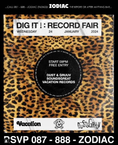 ZODIAC JAKATA - DIG IT! : RECORD FAIR