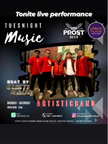 URBAN PLACE JAKARTA - TUESNIGHT MUSIC