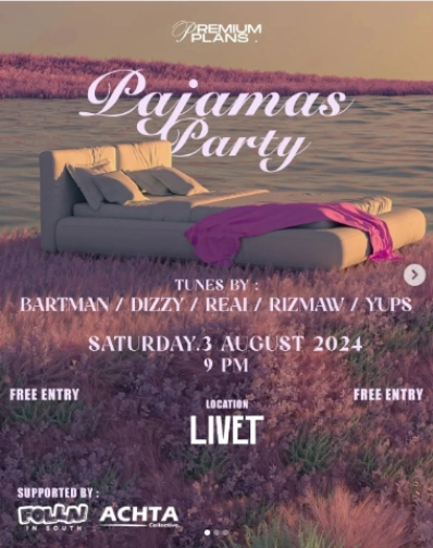 LIVET KEMANG - PAJAMAS PARTY