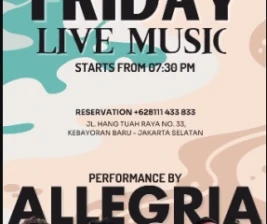 AMALFI JAKARTA  FRIDAY LIVE MUSIC