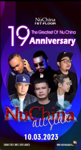 NU CHINA JAKARTA - 19TH YEARS THE GREATEST OF NU CHINA ANNIVERSARY