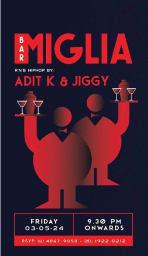 BAR MIGLIA JAKARTA - FRIDAY