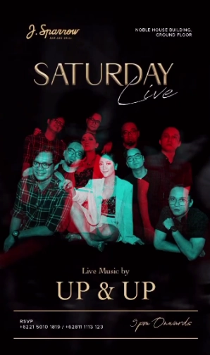 J.SPARROW JAKARTA - SATURDAY LIVE