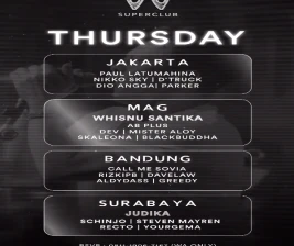 W SUPERCLUB GATSU JAKARTA  THURSDAY