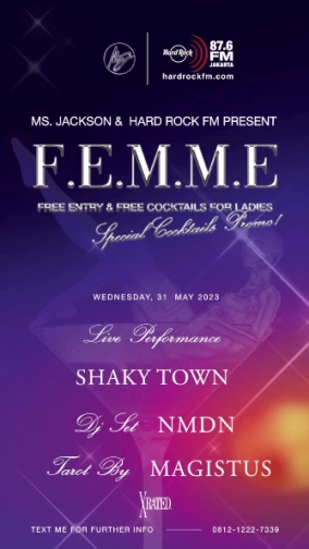 MS JACKSON JAKARTA - F.E.M.M.E