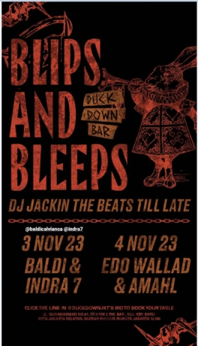 DUCK DOWN JAKARTA - BLIPS & BLEEPS