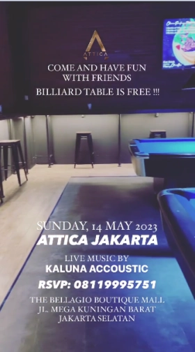 ATTICA JAKARTA - SUNDAY