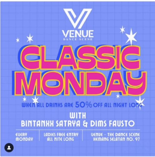 VENUE JAKARTA - CLASSIC MONDAY