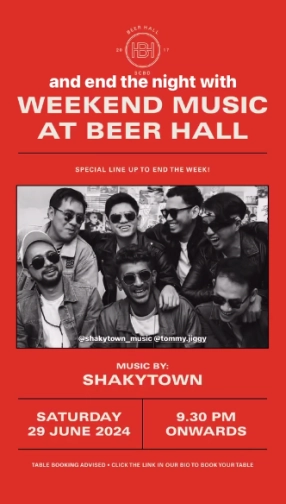 BEER HALL JAKARTA - SATURDAY