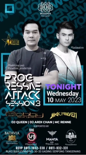 WOODEN BAR RESTO JAKARTA - PROGRESSIVE ATTACK SESSION 3