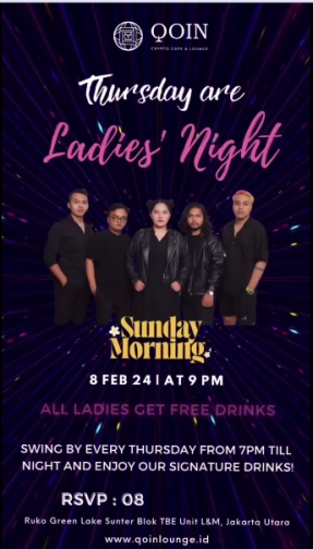 QOIN LOUNGE JAKARTA - LADIES NIGHT