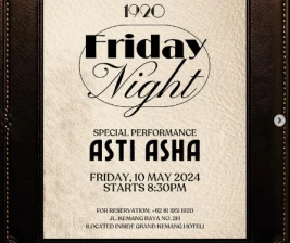 1920 LOUNGE JAKARTA  FRIDAY NIGHT