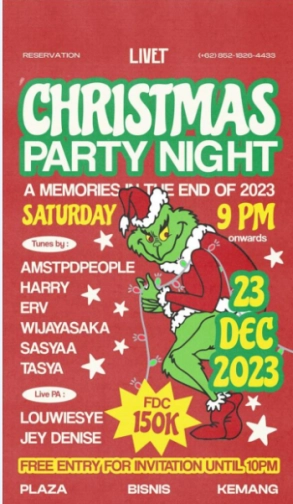 LIVET KEMANG - CHRISTMAS PARTY NIGHT