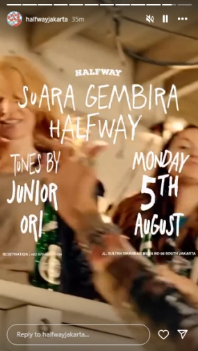 HALF WAY JAKARTA - SUARA GEMBIRA HALFWAY!