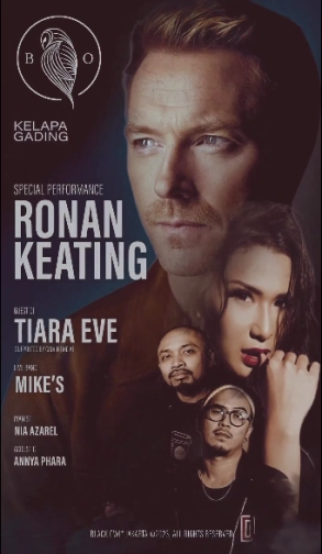 BLACK OWL KELAPA GADING - RONAN KEATING