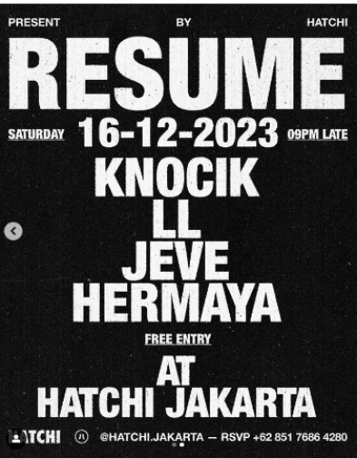 HATCHI JAKARTA - RESUME